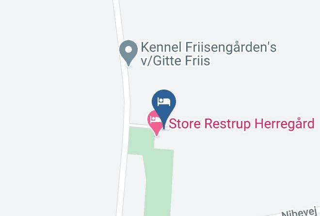 Nibe - Store Restrup Slotshotel Maps