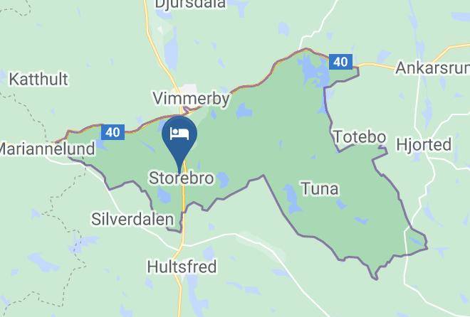 Vimmerby - Storebro Herrgard Maps