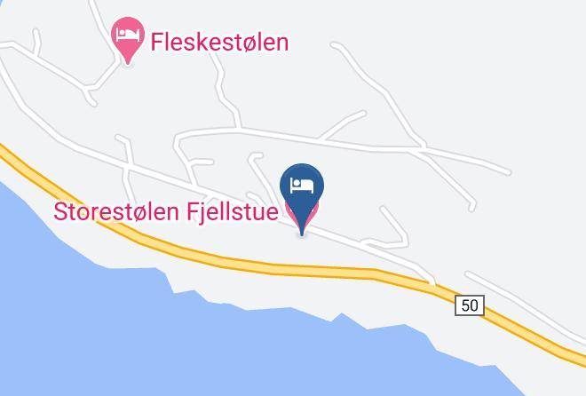 Hol - Storestolen Fjellstue Maps