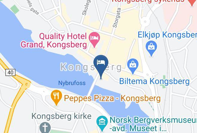 Kongsberg - Storgata 2 Maps