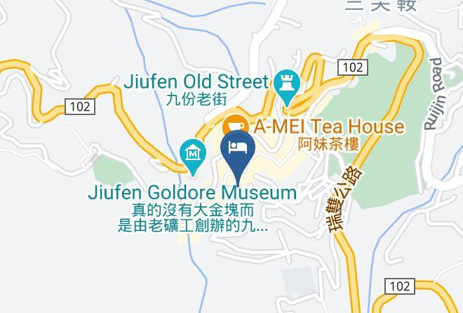 Ruifang District Jiufen Old Street - Storia D'amore B&b Maps