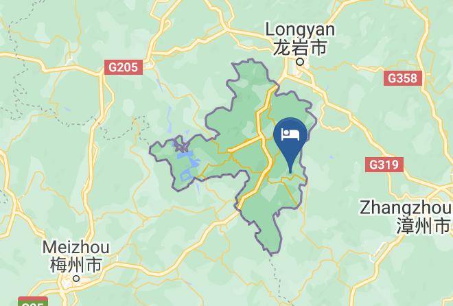 Longyan - Storied Building Of Yongding Source Gate Inn Maps