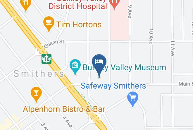 Bulkley Nechako - Stork Nest Inn Maps