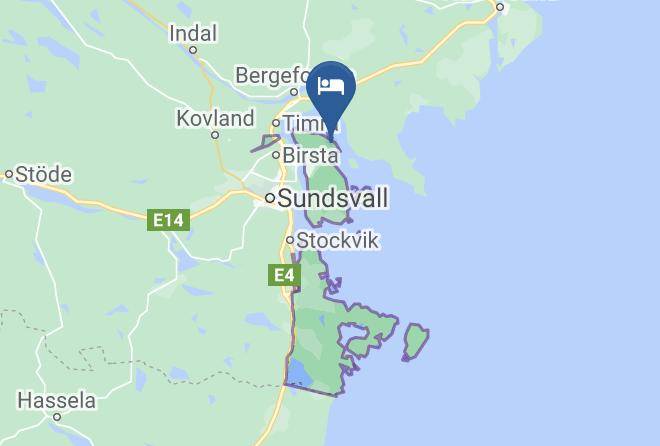 Sundsvall - Stornasets Pensionat Och Vandrarhem Maps