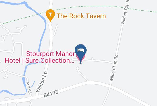 Worcs - Stourport Manor Hotel Sure Collection By Best Western Maps