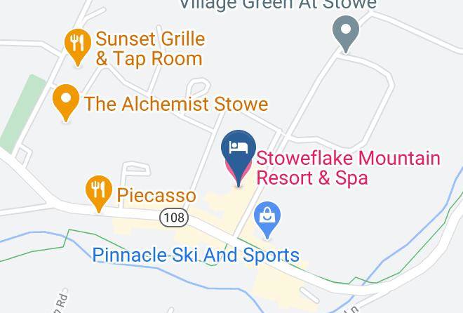 Stoweflake Mountain Resort & Spa Map