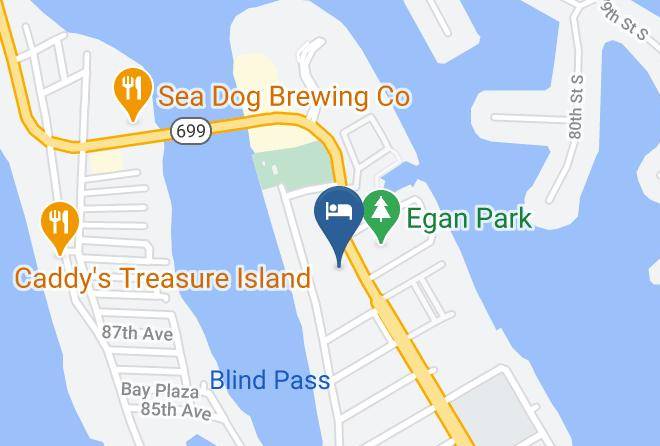 Pinellas - St Pete Beach Condo 5 Min Walk To Beach Maps