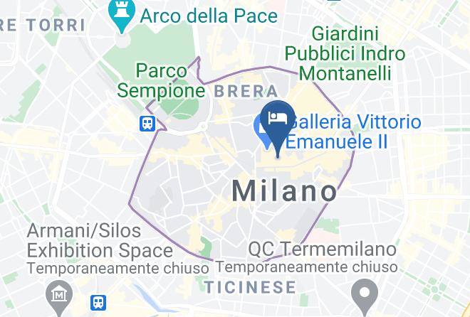 Milan - Strafhotel A Member Of Design Hotels Maps