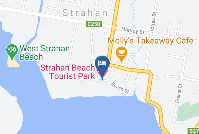 West Coast - Strahan Beach Tourist Park Maps