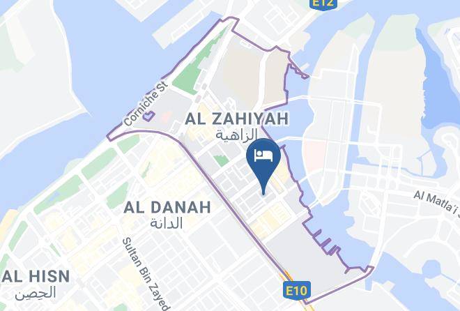 Abu Dhabi - Strand Hotel Maps