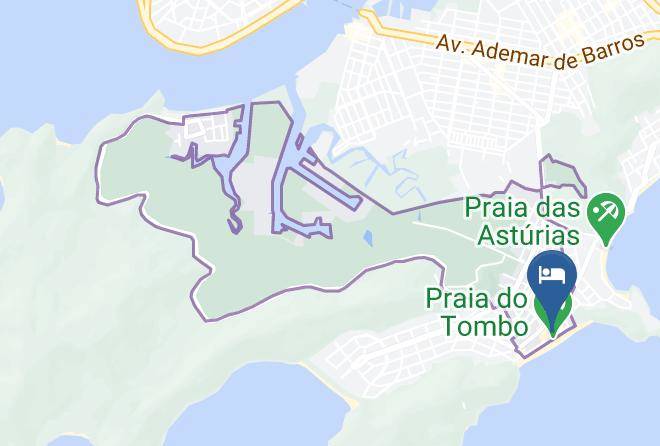 Guaruja - Strand Hotel Guaruja Maps