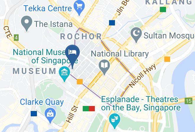 Dhoby Ghaut - Strand Hotel Singapore Maps