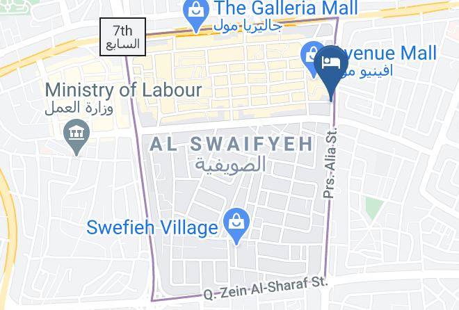 Wadi Essir - Strand Hotel Maps