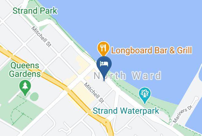 Townsville - Strand Motel Townsville Maps