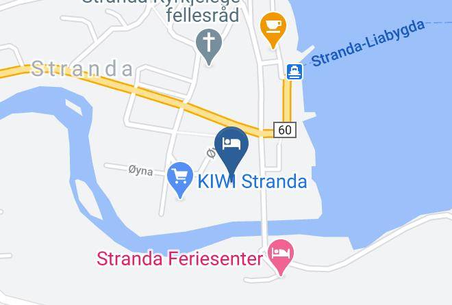 Stranda - Stranda Hotel Maps