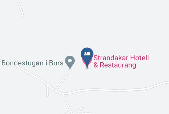 Gotland - Strandakar Hotell & Restaurang Maps