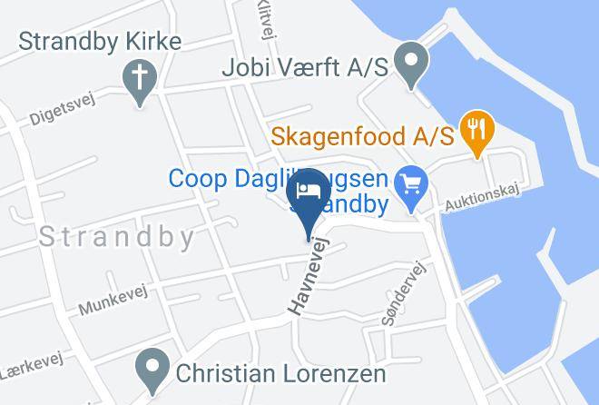 Strandby - Strandby Badehotel Maps