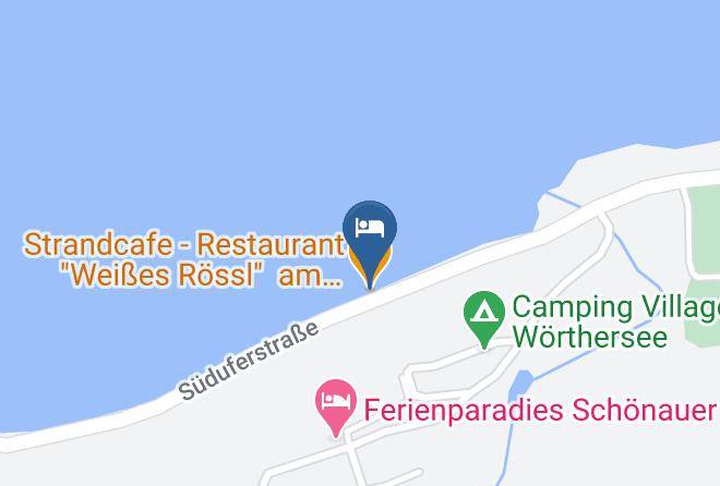 Klagenfurt Land - Strandcafe Restaurant Weises Rossl Am Worthersee Maps