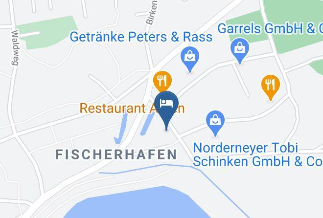 Aurich - Strandfliederhaus Norderney Maps