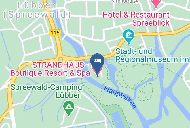Dahme Spreewald - Strandhaus Boutique Resort & Spa Maps