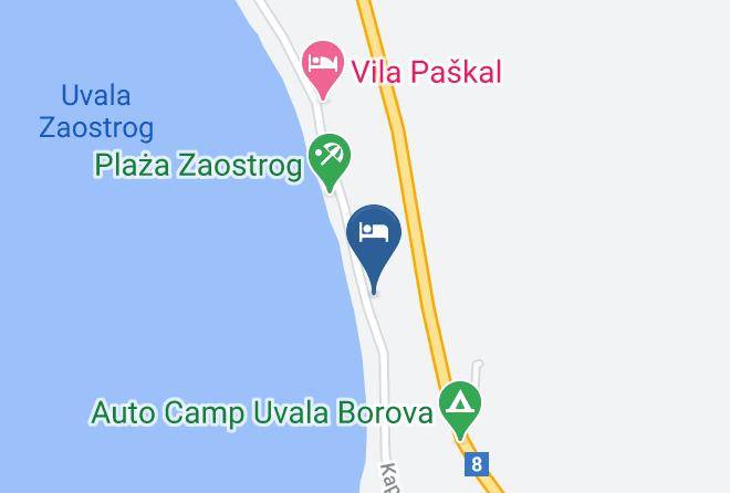 Gradac - Strandhaus Dalmatien Iva Maps