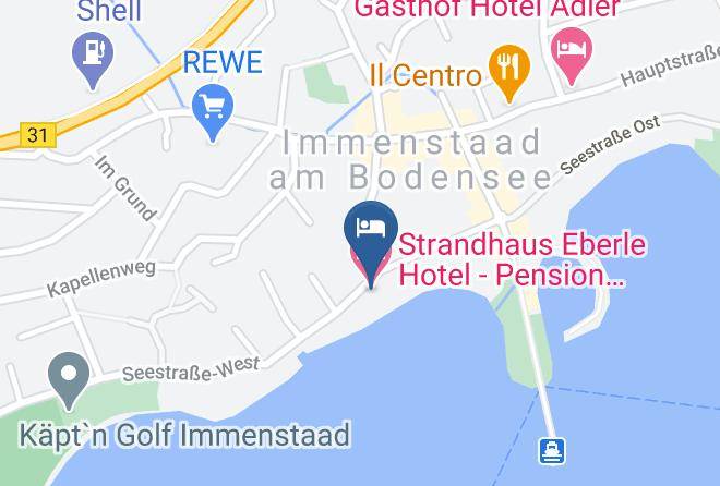 Bodenseekreis - Strandhaus Eberle Hotel Pension Garni Direkt Am See Maps