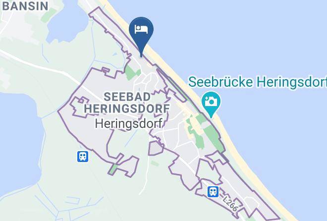 Vorpommern Greifswald - Hotel Strandhaus Heringsdorf Maps