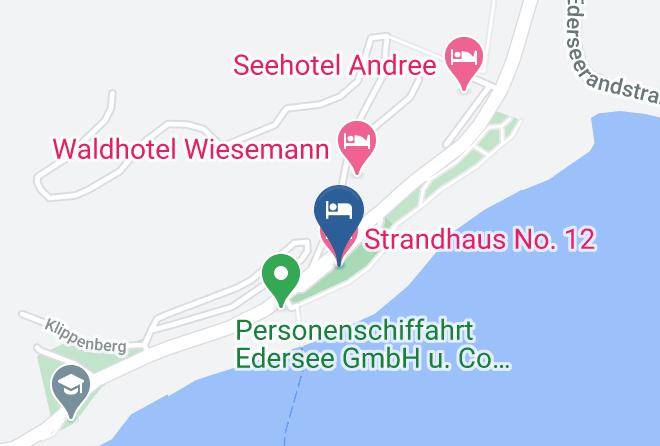 Waldeck Frankenberg - Strandhaus No 12 Maps