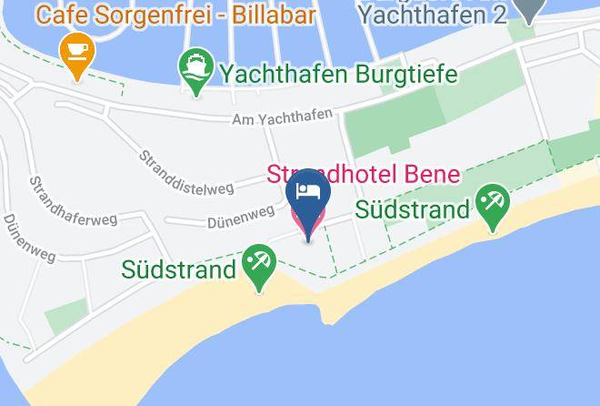 Strandhotel Bene Gmbh Map