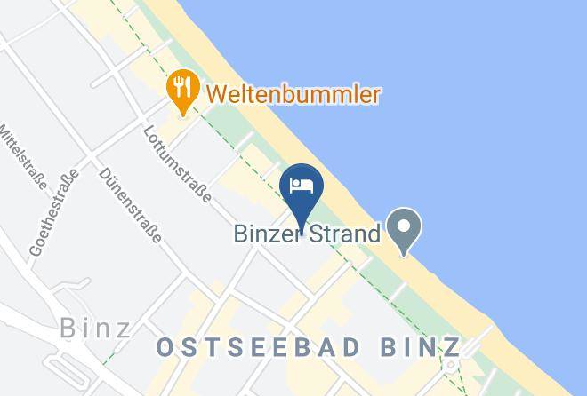 Vorpommern Rugen - Strandhotel Binz Maps