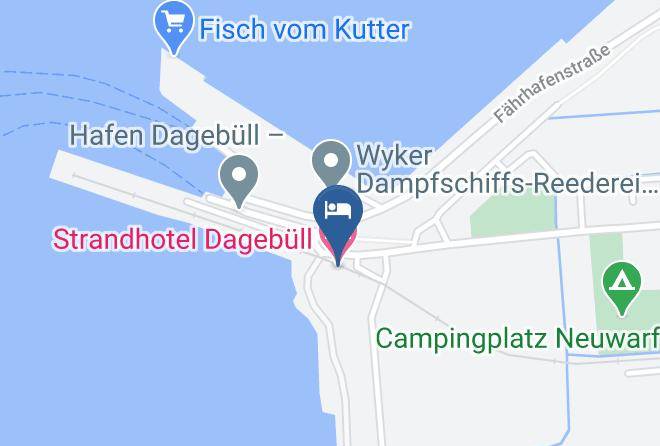 Nordfriesland - Strandhotel Dagebull Maps