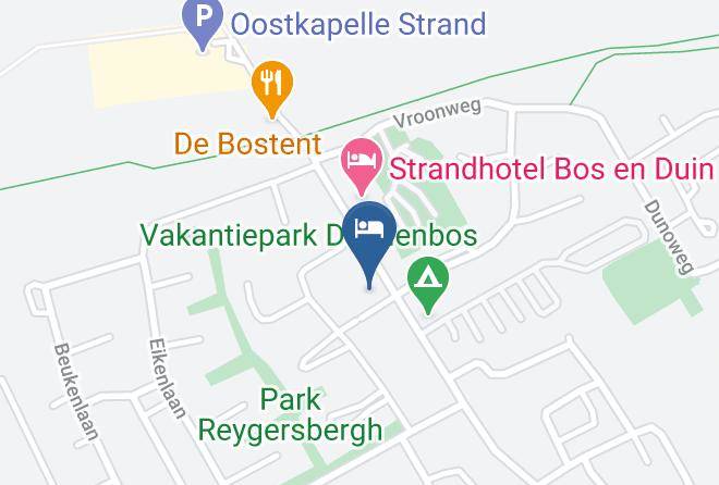 Strandhotel Dennenbos Map