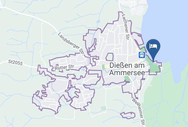 Strandhotel Diessen E K Inh Anna Maria Vogi Map