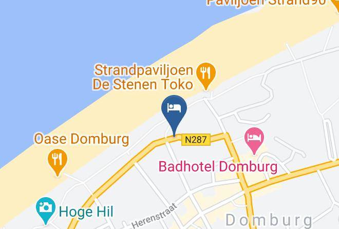 Strandhotel Duinheuvel Map