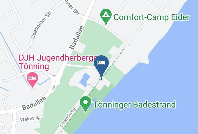 Nordfriesland - Strandhotel Fernsicht Maps