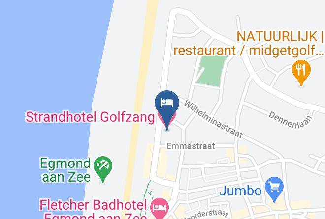 Strandhotel Golfzang Map