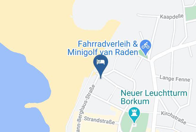 Leer - Strandhotel Hohenzollern Borkum Maps
