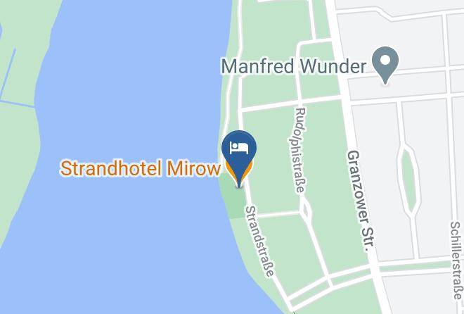Mecklenburgische Seenplatte - Strandhotel Mirow Maps