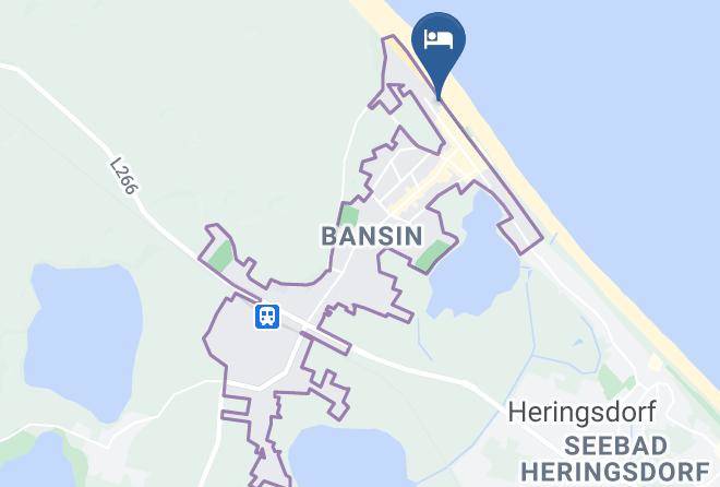 Vorpommern Greifswald - Strandhotel Mowe Maps