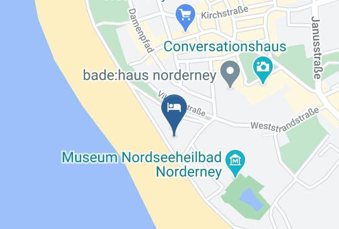 Aurich - Strandhotel Pique Maps