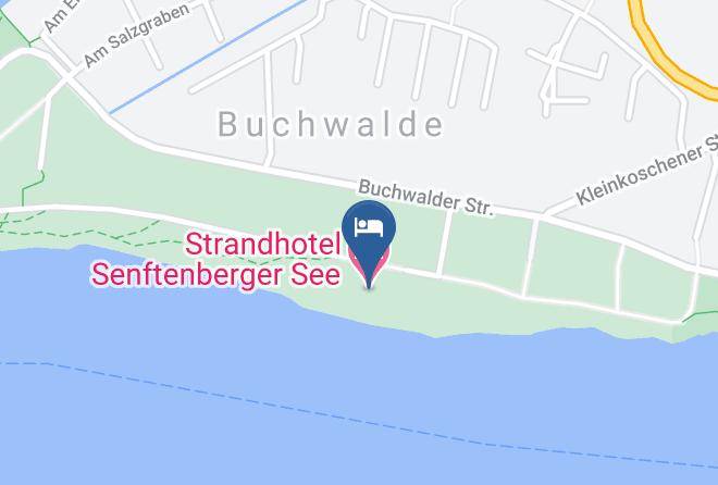 Oberspreewald Lausitz - Strandhotel Senftenberger See Maps