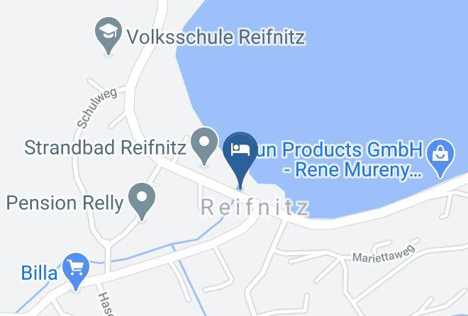 Klagenfurt Land - Strandhotel Sille Maps