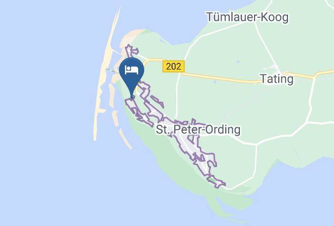 Nordfriesland - Strandhotel St Peter Ording Maps