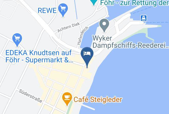 Nordfriesland - Strandhotel Maps