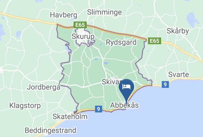 Skurup - Strandhuset B&b I Abbekas Maps