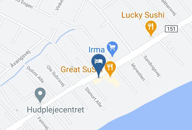 Greve - Strandmotellet Greve Maps
