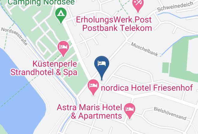Dithmarschen - Strandnest Busum Pension & Lust Auf Meer Maps
