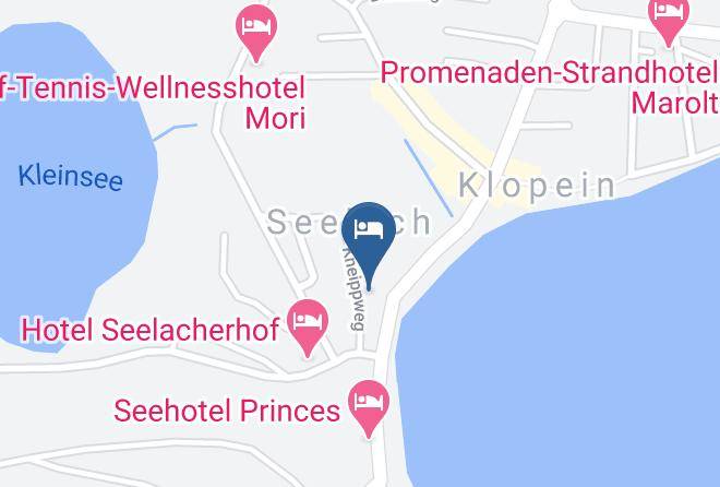 Volkermarkt - Strandpension Liane Maps