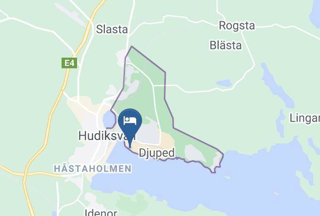 Hudiksvall - Strandpiren Hotell Maps