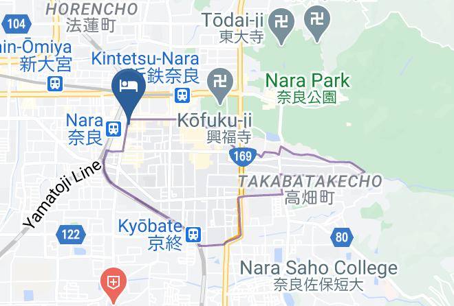 Nara City - Strata Hotel Maps